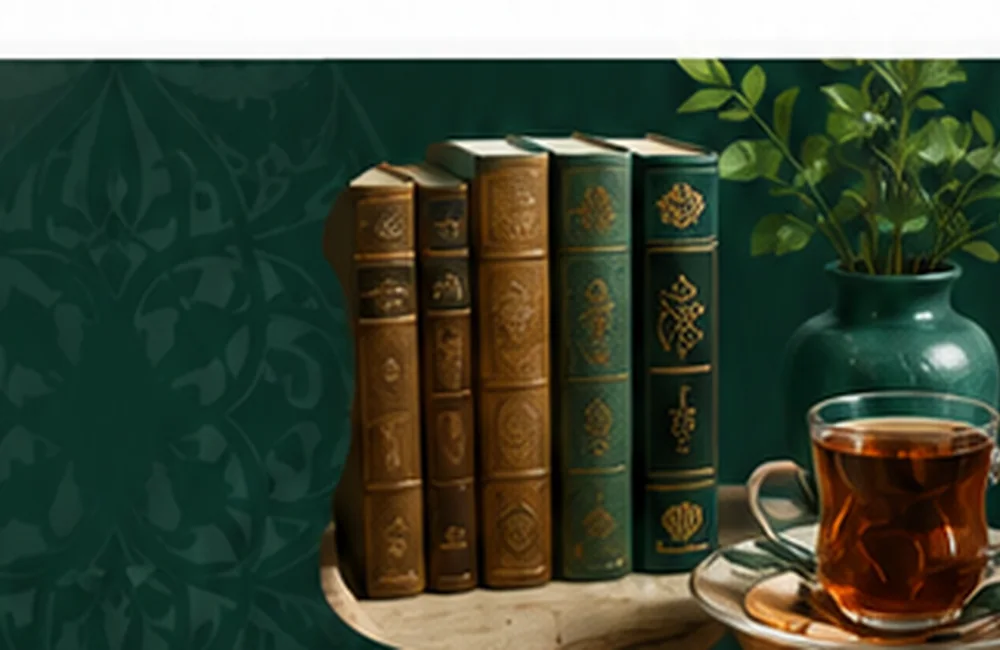 کتاب‌ها و چای در فضای فرهنگی ایرانی